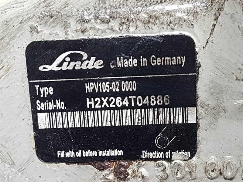 Linde HPV105-02-Drive pump/Fahrpumpe/Rijpomp - Hidravlika za Gradbeni stroj: slika 4 Linde HPV105-02-Drive pump/Fahrpumpe/Rijpomp - Hidravlika za Gradbeni stroj: slika 4