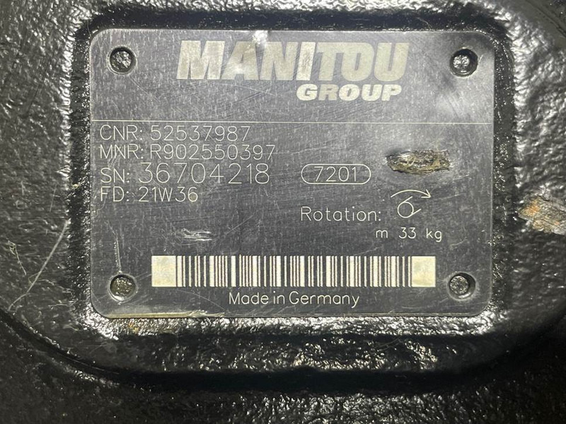 Manitou MLT635/741/940-52537987-Drive pump/Fahrpumpe - Hidravlika za Gradbeni stroj: slika 5 Manitou MLT635/741/940-52537987-Drive pump/Fahrpumpe - Hidravlika za Gradbeni stroj: slika 5