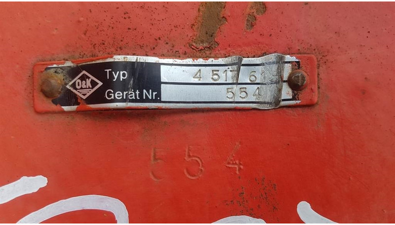 O & K 4517615 - O&K L 35 - Axle/Achse/As - Os in deli za Gradbeni stroj: slika 5 O & K 4517615 - O&K L 35 - Axle/Achse/As - Os in deli za Gradbeni stroj: slika 5