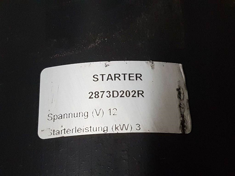 Perkins 1006-12V 10T 3,0KW-Starter/Anlasser/Startmotor - Motor za Gradbeni stroj: slika 5 Perkins 1006-12V 10T 3,0KW-Starter/Anlasser/Startmotor - Motor za Gradbeni stroj: slika 5