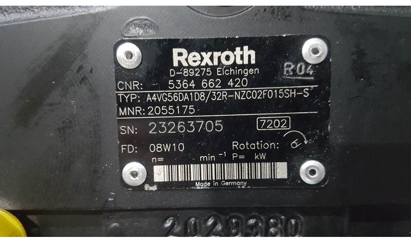 Rexroth A4VG56DA1D8/32R -Schaeff/Terex -5364662420-Pump - Hidravlika: slika 4 Rexroth A4VG56DA1D8/32R -Schaeff/Terex -5364662420-Pump - Hidravlika: slika 4