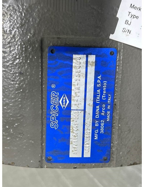 Os in deli za Gradbeni stroj Weycor AR105E-1120103604 -Differential/Differentieel: slika 6