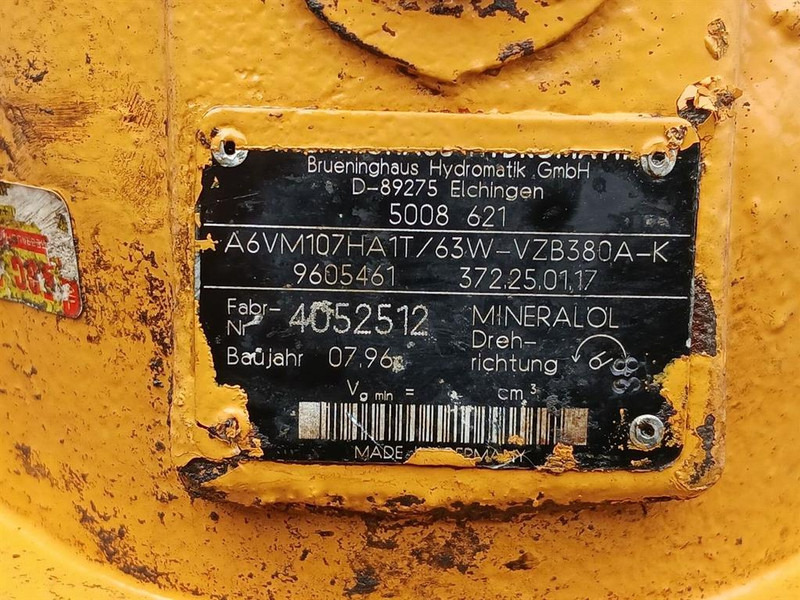 Zeppelin ZM15-Hydromatik A6VM107HA1T-Drive motor/Fahrmotor - Hidravlika za Gradbeni stroj: slika 5 Zeppelin ZM15-Hydromatik A6VM107HA1T-Drive motor/Fahrmotor - Hidravlika za Gradbeni stroj: slika 5