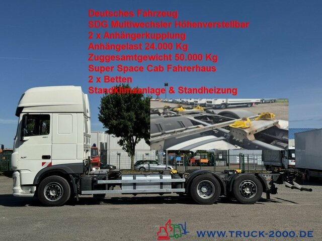 DAF 480 SSC BDF SDG Multiwechsler 2Betten Standklima - Kontejnerski tovornjak/ Tovornjak z zamenljivim tovoriščem: slika 1 DAF 480 SSC BDF SDG Multiwechsler 2Betten Standklima - Kontejnerski tovornjak/ Tovornjak z zamenljivim tovoriščem: slika 1