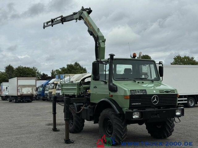 Unimog U 1400 Kran PK 7000B Kran 5+6 Steuerkreis + AHK - Dostavno vozilo: slika 2 Unimog U 1400 Kran PK 7000B Kran 5+6 Steuerkreis + AHK - Dostavno vozilo: slika 2