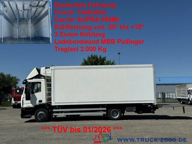 Iveco 120E22 Frisch- Tiefkühler Supra850MT 3Zonen +LBW - Tovornjak hladilnik: slika 1 Iveco 120E22 Frisch- Tiefkühler Supra850MT 3Zonen +LBW - Tovornjak hladilnik: slika 1
