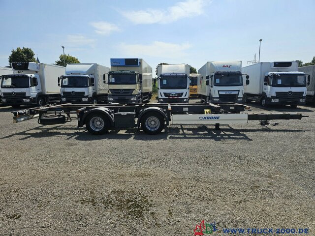 Krone ZZ18 XF0 Tandem Box Carrier - Luft - BPW Achsen - Kontejnerska prikolica/ Prikolica z zamenljivim tovoriščem: slika 5 Krone ZZ18 XF0 Tandem Box Carrier - Luft - BPW Achsen - Kontejnerska prikolica/ Prikolica z zamenljivim tovoriščem: slika 5