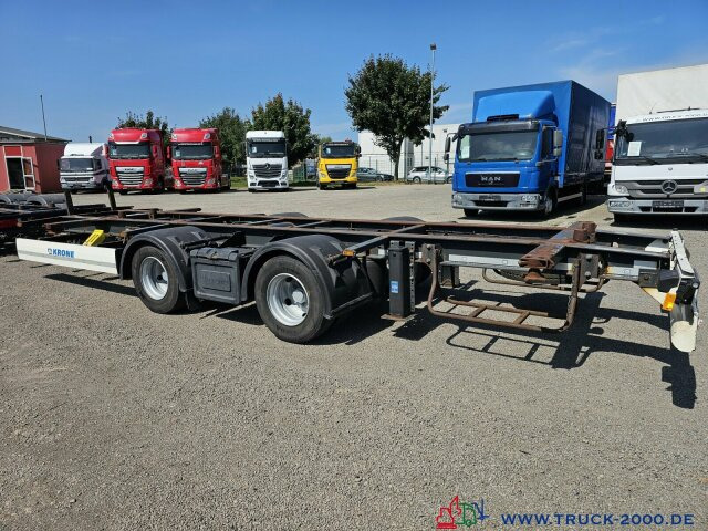 Krone ZZ18 XF0 Tandem Box Carrier - Luft - BPW Achsen - Kontejnerska prikolica/ Prikolica z zamenljivim tovoriščem: slika 2 Krone ZZ18 XF0 Tandem Box Carrier - Luft - BPW Achsen - Kontejnerska prikolica/ Prikolica z zamenljivim tovoriščem: slika 2