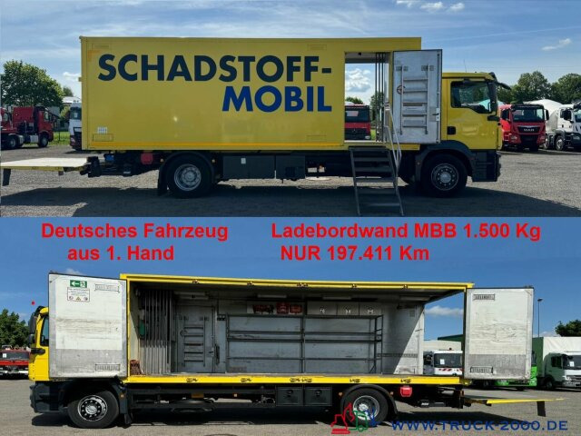 MAN TGM 15.250 Dünnschede Schadstoffmobil LBW 197TKM - Tovornjak zabojnik: slika 1 MAN TGM 15.250 Dünnschede Schadstoffmobil LBW 197TKM - Tovornjak zabojnik: slika 1