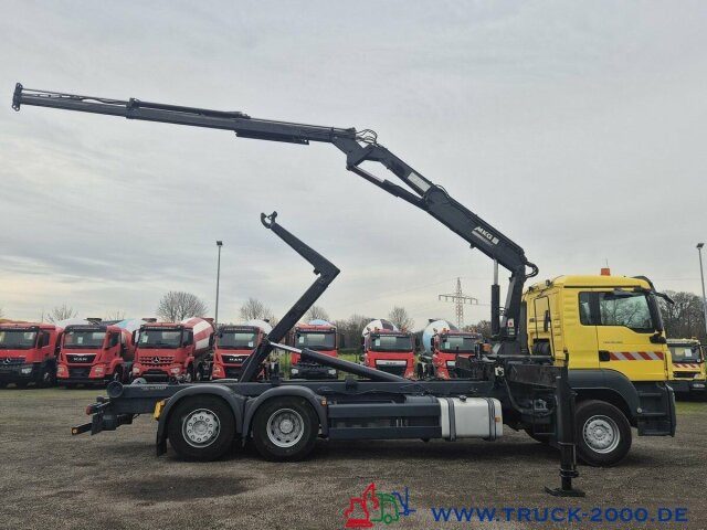 Kotalni prekucni tovornjak, Tovornjak z dvigalom MAN TGS 26.320 Meiller RK 2070+ Kran MKG HLK 177+FB: slika 6