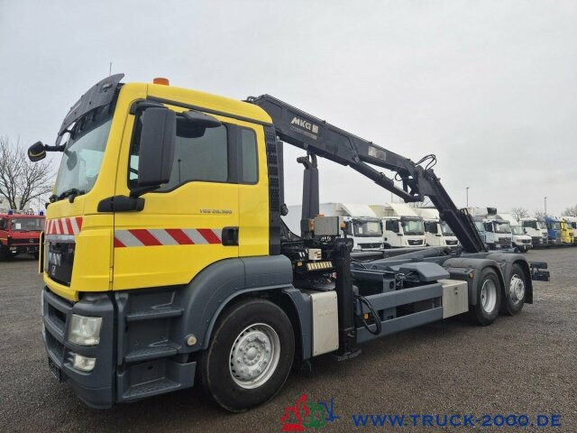 Kotalni prekucni tovornjak, Tovornjak z dvigalom MAN TGS 26.320 Meiller RK 2070+ Kran MKG HLK 177+FB: slika 10