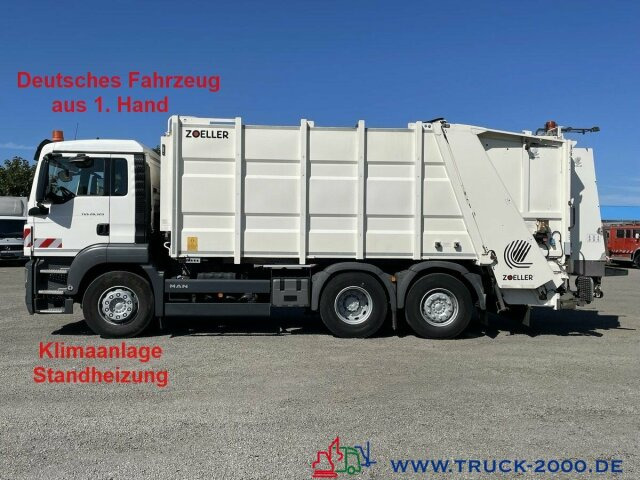 Smetarski tovornjak za transport smeti MAN TGS 26.320 Zöller Medium XL-S 22m³ Zöller Delta: slika 1