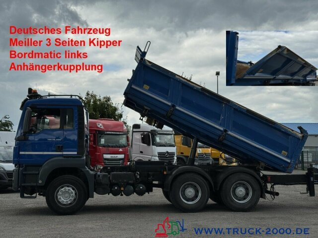 MAN TGS 26.400 6x4 Meiller 3 Seiten Kipper Bordmatik - Tovornjak prekucnik: slika 1 MAN TGS 26.400 6x4 Meiller 3 Seiten Kipper Bordmatik - Tovornjak prekucnik: slika 1