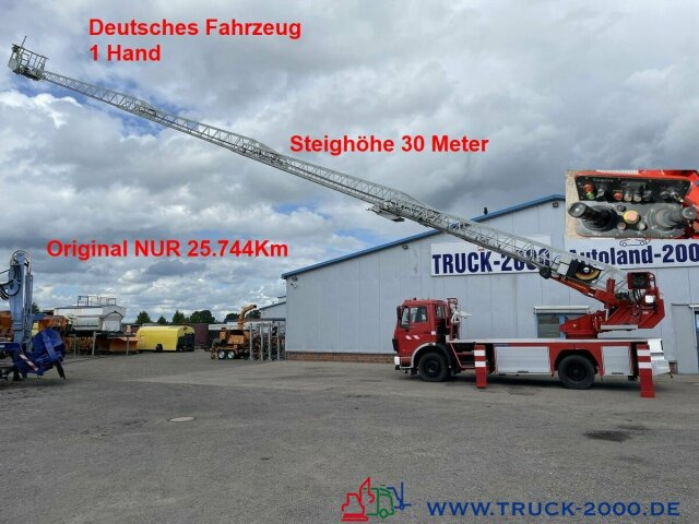 Mercedes-Benz 1422NG Ziegler Feuerwehr Drehleiter 30m Rettung - Dvižna ploščad montirana na tovornjak: slika 1 Mercedes-Benz 1422NG Ziegler Feuerwehr Drehleiter 30m Rettung - Dvižna ploščad montirana na tovornjak: slika 1