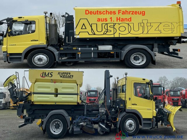 Mercedes-Benz 1524 Winterdienst - Streuer - Kehrmaschine 1.Hd - Vozilo za pometanje: slika 1 Mercedes-Benz 1524 Winterdienst - Streuer - Kehrmaschine 1.Hd - Vozilo za pometanje: slika 1