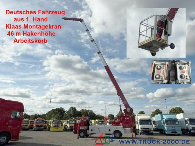 Mercedes-Benz 1529 Klaas Dachdecker Montagekran Hakenhöhe 46 M - Avtodvigalo za vse namene: slika 1 Mercedes-Benz 1529 Klaas Dachdecker Montagekran Hakenhöhe 46 M - Avtodvigalo za vse namene: slika 1