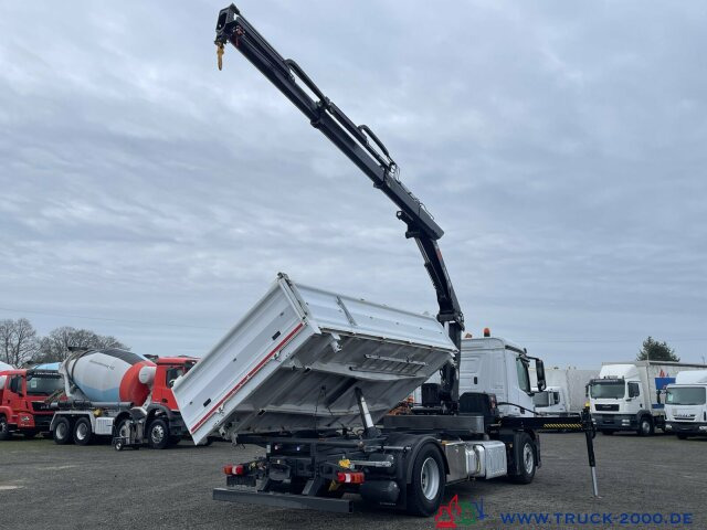 Tovornjak prekucnik, Tovornjak z dvigalom Mercedes-Benz Antos 1830 Hiab X-HIDUO138E2 Kran +FB 5+6 Kreis: slika 13