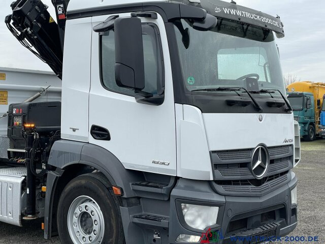Tovornjak prekucnik, Tovornjak z dvigalom Mercedes-Benz Antos 1830 Hiab X-HIDUO138E2 Kran +FB 5+6 Kreis: slika 14