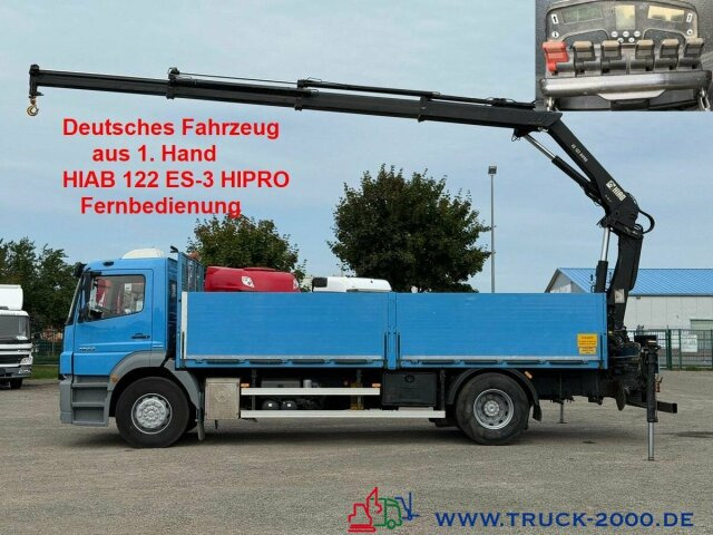 Mercedes-Benz Axor 1833 Hiab 122 ES-3 10m=1,2t. faltbar remote - Tovornjak s kesonom, Tovornjak z dvigalom: slika 1 Mercedes-Benz Axor 1833 Hiab 122 ES-3 10m=1,2t. faltbar remote - Tovornjak s kesonom, Tovornjak z dvigalom: slika 1