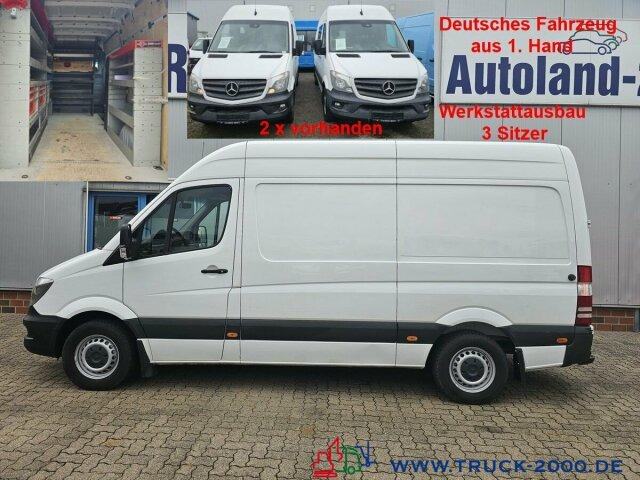 Mercedes-Benz Sprinter 316 CDI Hoch Lang Werkstattausbau 3 Sitze - Furgon: slika 1 Mercedes-Benz Sprinter 316 CDI Hoch Lang Werkstattausbau 3 Sitze - Furgon: slika 1