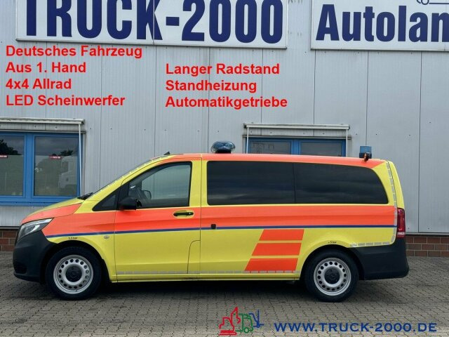 Mercedes-Benz Vito119 CDI 4x4 Notarzt Rettung Ambulance Klima - Reševalno vozilo: slika 1 Mercedes-Benz Vito119 CDI 4x4 Notarzt Rettung Ambulance Klima - Reševalno vozilo: slika 1