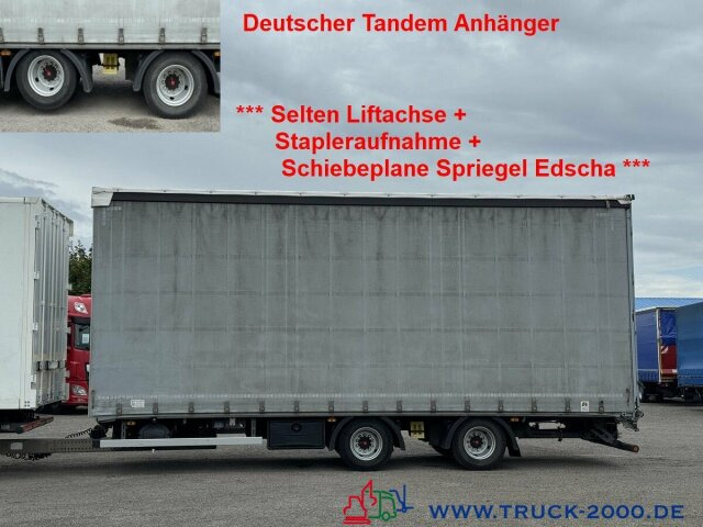 RUFA Liftachse + Stapleraufnahme +Schiebeplane - Prikolica s ponjavo: slika 1 RUFA Liftachse + Stapleraufnahme +Schiebeplane - Prikolica s ponjavo: slika 1