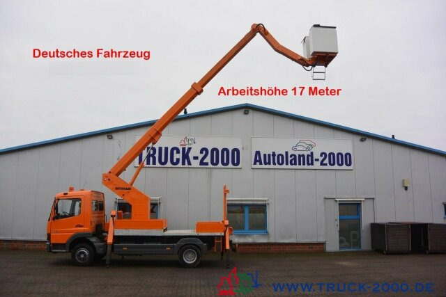 Ruthmann Mercedes Atego 815 T170 17m seitl. Auslage 12m - Dvižna ploščad montirana na tovornjak: slika 1 Ruthmann Mercedes Atego 815 T170 17m seitl. Auslage 12m - Dvižna ploščad montirana na tovornjak: slika 1