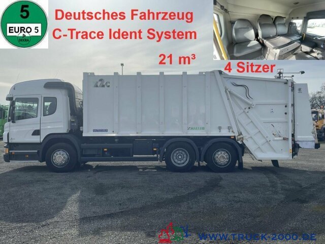 Scania P320 Haller 21m³ Schüttung C-Trace Ident.4 Sitze - Smetarski tovornjak: slika 1 Scania P320 Haller 21m³ Schüttung C-Trace Ident.4 Sitze - Smetarski tovornjak: slika 1