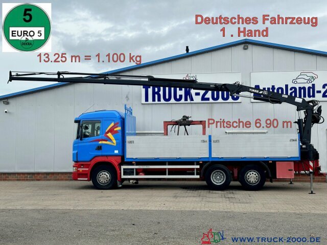 Scania R400 Atlas Tirre 191L 9m=1,7t. 7m Ladefl. 1.Hand - Tovornjak s kesonom, Tovornjak z dvigalom: slika 1 Scania R400 Atlas Tirre 191L 9m=1,7t. 7m Ladefl. 1.Hand - Tovornjak s kesonom, Tovornjak z dvigalom: slika 1