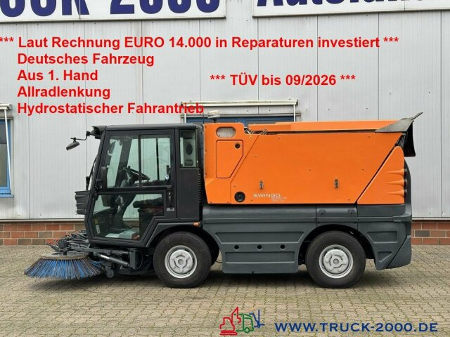 Schmidt Swingo Compact 200 4 Radlenkung Kehren + Sprühen - Vozilo za pometanje: slika 1 Schmidt Swingo Compact 200 4 Radlenkung Kehren + Sprühen - Vozilo za pometanje: slika 1