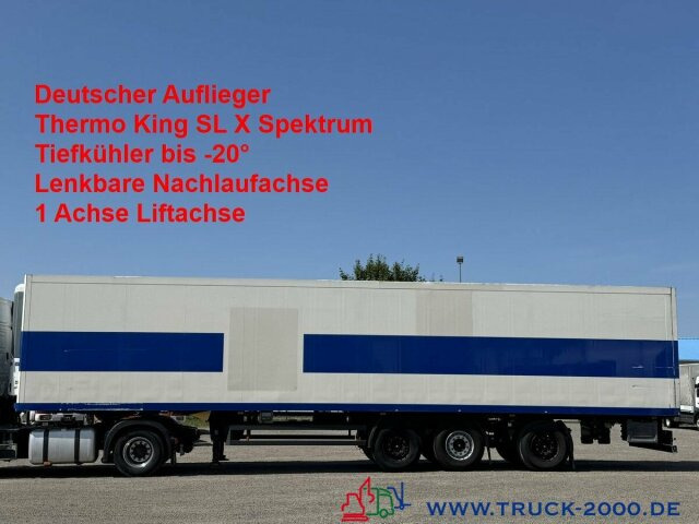 Schmitz Cargobull Schmitz Thermo King SLX Spectrum Tiefkühler -20° - Polprikolica hladilnik: slika 1 Schmitz Cargobull Schmitz Thermo King SLX Spectrum Tiefkühler -20° - Polprikolica hladilnik: slika 1