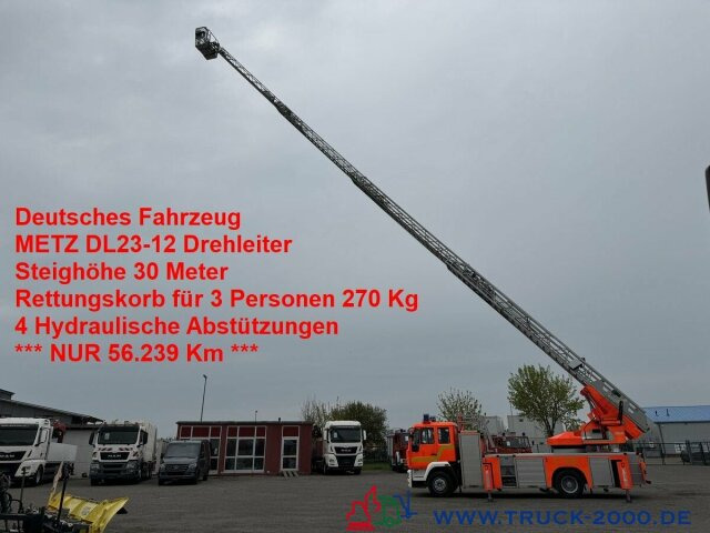 MAN 15.285 METZ Feuerwehr Drehleiter 30mRettungskorb - Tovornjak: slika 1 MAN 15.285 METZ Feuerwehr Drehleiter 30mRettungskorb - Tovornjak: slika 1
