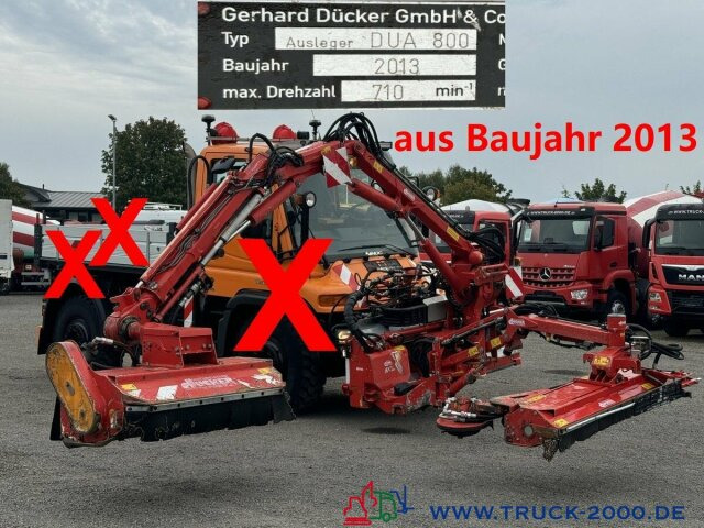 Unimog Dücker Mähkombi RSM Mäher Ausleger DUA800 - Tovornjak: slika 1 Unimog Dücker Mähkombi RSM Mäher Ausleger DUA800 - Tovornjak: slika 1