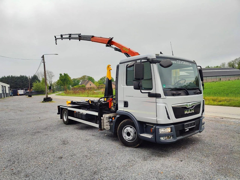 MAN TGL 12.250 City-Abroller Container + Palfinger PK5001 Remote - Kotalni prekucni tovornjak, Tovornjak z dvigalom: slika 2 MAN TGL 12.250 City-Abroller Container + Palfinger PK5001 Remote - Kotalni prekucni tovornjak, Tovornjak z dvigalom: slika 2