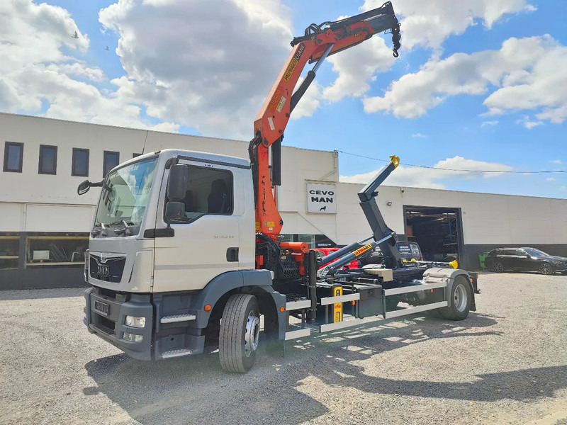 MAN TGM 18.290 4x2 Euro 6 + Crane Palfinger PK15500 - Kotalni prekucni tovornjak, Tovornjak z dvigalom: slika 1 MAN TGM 18.290 4x2 Euro 6 + Crane Palfinger PK15500 - Kotalni prekucni tovornjak, Tovornjak z dvigalom: slika 1