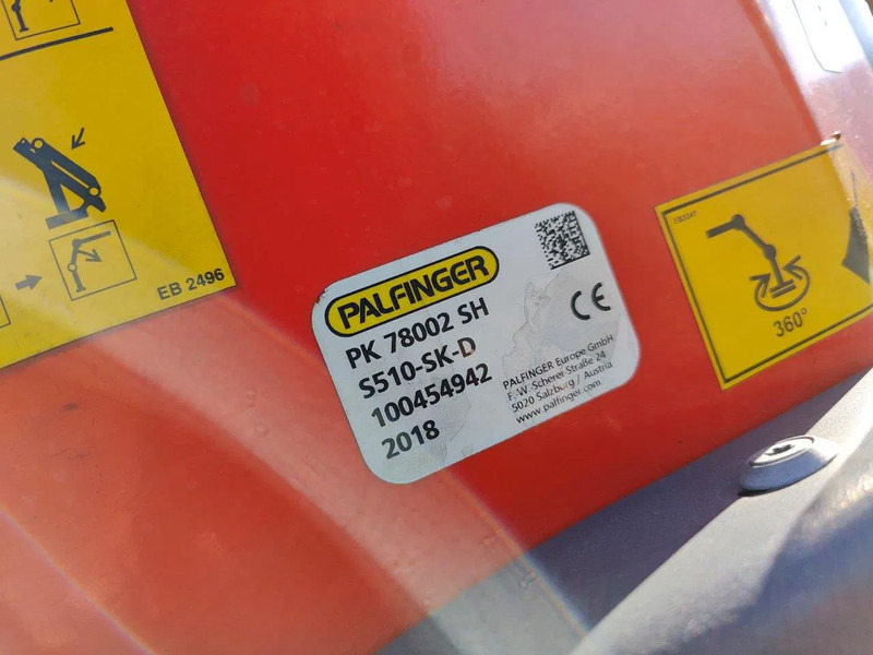 Mercedes-Benz Actros 4151 V8 8x4 Palfinger PK78002 - Tovornjak z dvigalom: slika 5 Mercedes-Benz Actros 4151 V8 8x4 Palfinger PK78002 - Tovornjak z dvigalom: slika 5