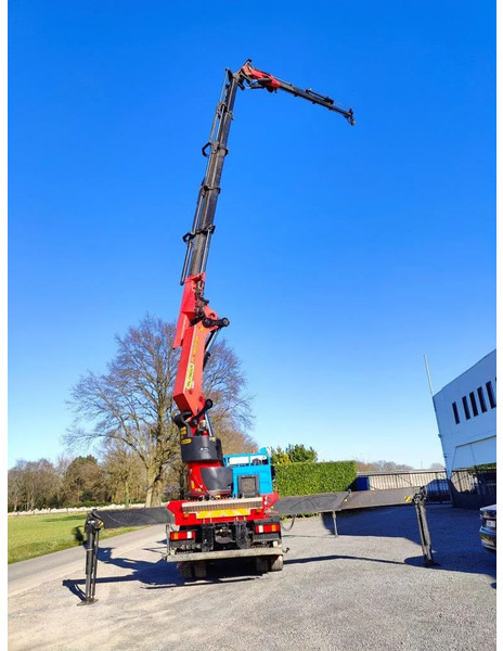 Tovornjak s kesonom, Tovornjak z dvigalom Mercedes-Benz Actros 4151 V8 8x4 Palfinger PK78002 + Flyjib PJ170: slika 12