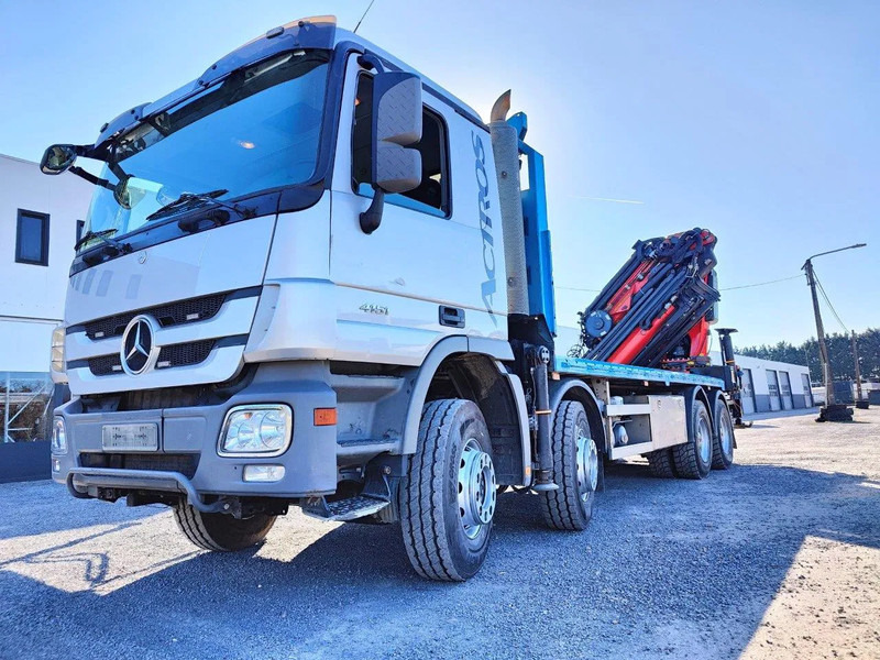 Mercedes-Benz Actros 4151 V8 8x4 Palfinger PK78002 + Flyjib PJ170 - Tovornjak s kesonom, Tovornjak z dvigalom: slika 1 Mercedes-Benz Actros 4151 V8 8x4 Palfinger PK78002 + Flyjib PJ170 - Tovornjak s kesonom, Tovornjak z dvigalom: slika 1