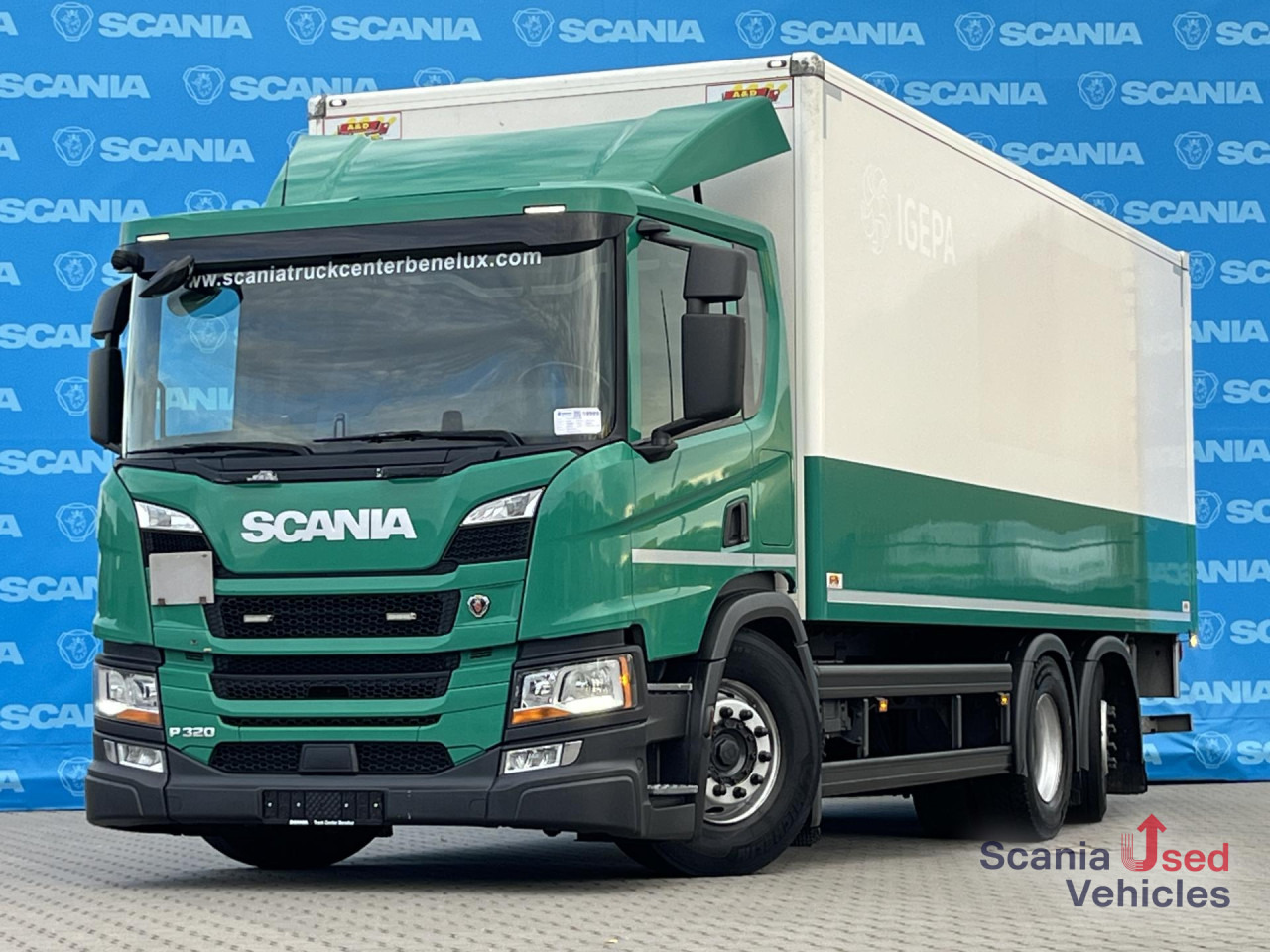 SCANIA P 320 B6x2*4NB RETARDER FULL AIR 8T 7.2x2.5x2.35M - Tovornjak zabojnik: slika 1 SCANIA P 320 B6x2*4NB RETARDER FULL AIR 8T 7.2x2.5x2.35M - Tovornjak zabojnik: slika 1