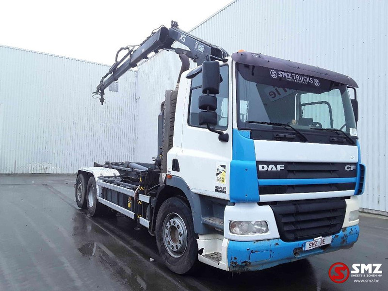 DAF 85 CF 340 Hiab 122B2 +remote - Kontejnerski tovornjak/ Tovornjak z zamenljivim tovoriščem, Tovornjak z dvigalom: slika 1 DAF 85 CF 340 Hiab 122B2 +remote - Kontejnerski tovornjak/ Tovornjak z zamenljivim tovoriščem, Tovornjak z dvigalom: slika 1