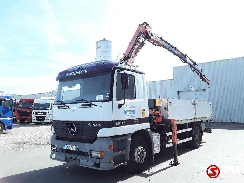 Mercedes-Benz Actros 1831 Atlas Ak140.1A4+remote lames steel 165000km - Tovornjak s kesonom, Tovornjak z dvigalom: slika 3 Mercedes-Benz Actros 1831 Atlas Ak140.1A4+remote lames steel 165000km - Tovornjak s kesonom, Tovornjak z dvigalom: slika 3