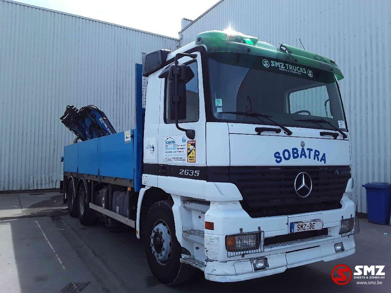 Mercedes-Benz Actros 2635 Atlas Ak190.2A5 - Tovornjak s kesonom, Tovornjak z dvigalom: slika 1 Mercedes-Benz Actros 2635 Atlas Ak190.2A5 - Tovornjak s kesonom, Tovornjak z dvigalom: slika 1
