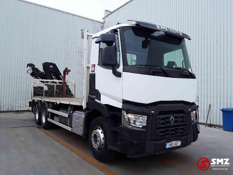 Renault C 380 hiab 188-3 remote - Tovornjak s kesonom, Tovornjak z dvigalom: slika 1 Renault C 380 hiab 188-3 remote - Tovornjak s kesonom, Tovornjak z dvigalom: slika 1