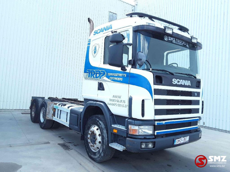 Scania 164 L 480 zijschade/side dammage - Tovornjak-šasija: slika 1 Scania 164 L 480 zijschade/side dammage - Tovornjak-šasija: slika 1