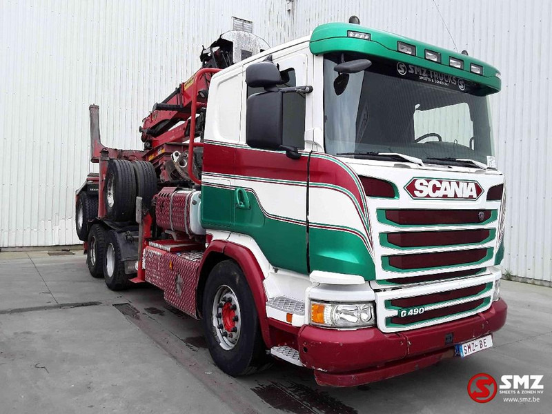 Scania G 490 +palfinger s 3000l82/faymonville - Vlačilec: slika 1 Scania G 490 +palfinger s 3000l82/faymonville - Vlačilec: slika 1