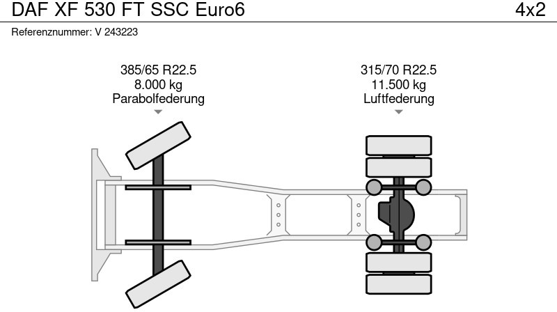 Vlačilec DAF XF 530 FT SSC Euro6: slika 11