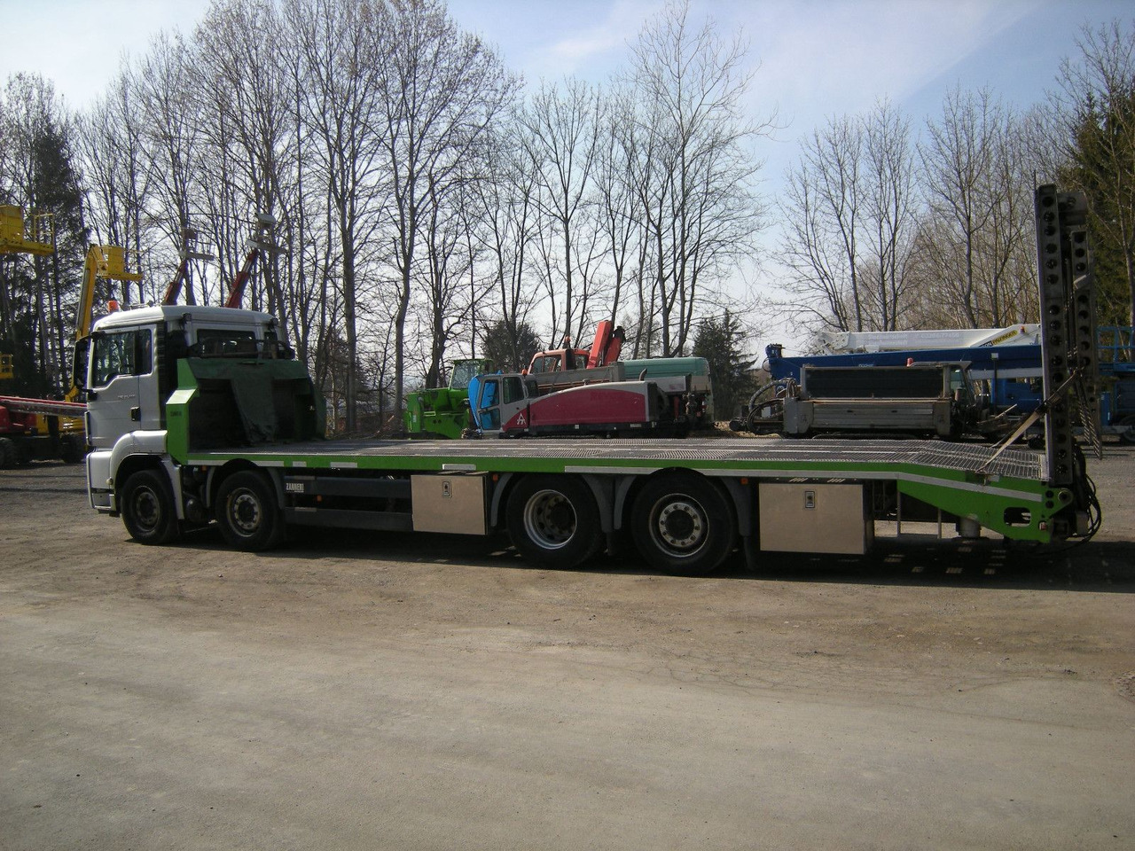 MAN 35.400, Zanner Plateau, Rampen, Winde - Vlečno vozilo: slika 5 MAN 35.400, Zanner Plateau, Rampen, Winde - Vlečno vozilo: slika 5