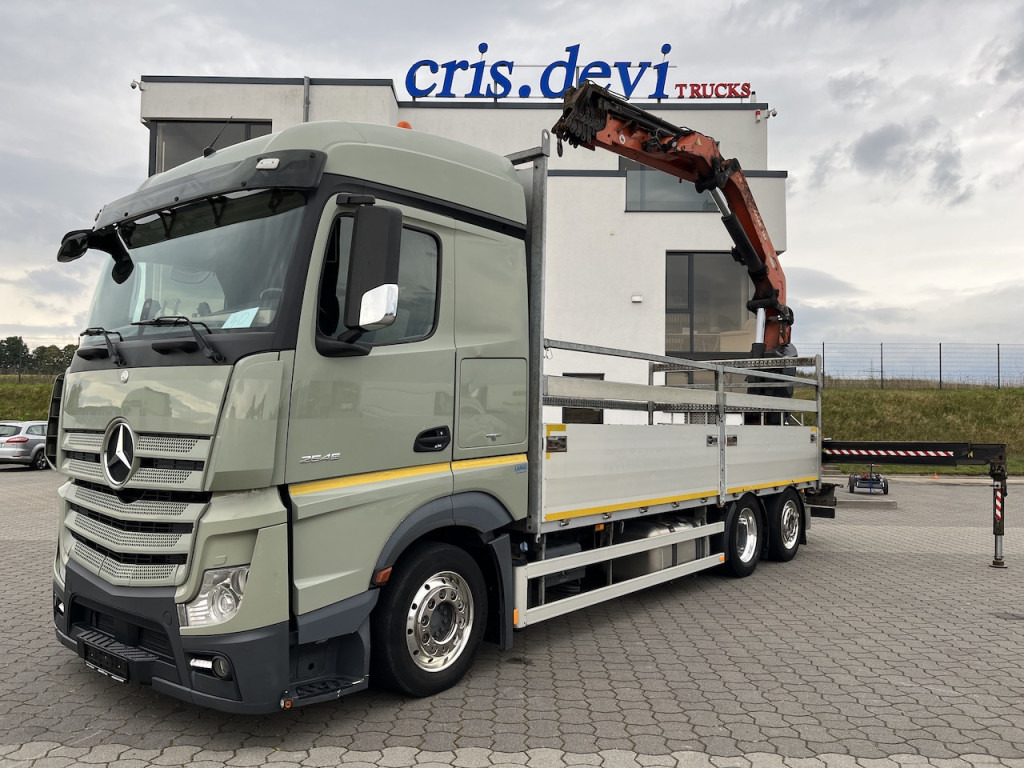 Mercedes-Benz Actros 2545 6x2 Atlas 265-A6 Lenk- Liftachse - Tovornjak s kesonom, Tovornjak z dvigalom: slika 1 Mercedes-Benz Actros 2545 6x2 Atlas 265-A6 Lenk- Liftachse - Tovornjak s kesonom, Tovornjak z dvigalom: slika 1