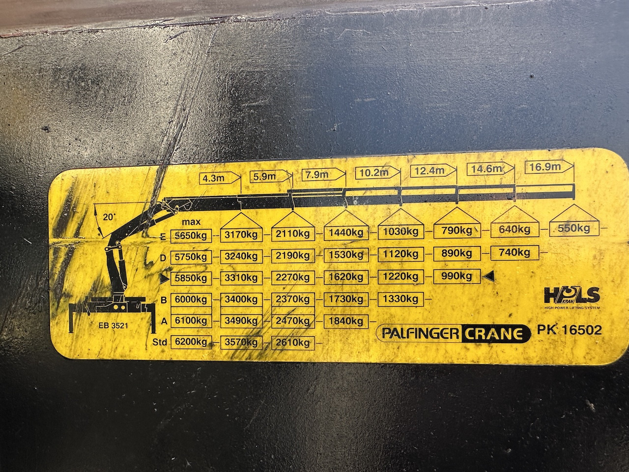 Palfinger Glas Kran Mulde PK 16502 - Kotalni prekucni tovornjak, Tovornjak z dvigalom: slika 2 Palfinger Glas Kran Mulde PK 16502 - Kotalni prekucni tovornjak, Tovornjak z dvigalom: slika 2