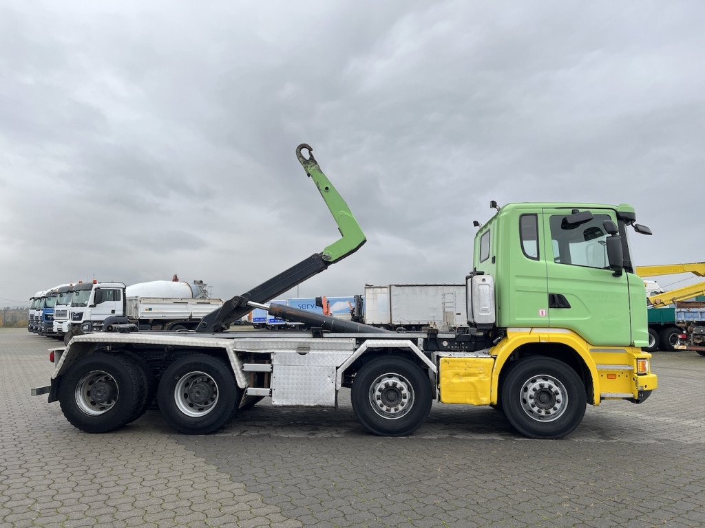Interior photo 2: Kotalni prekucni tovornjak Scania G 450 8x4  Trösch Abrollkipper